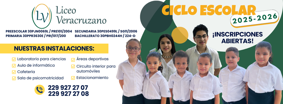 Encabezado Liceo Veracruzano